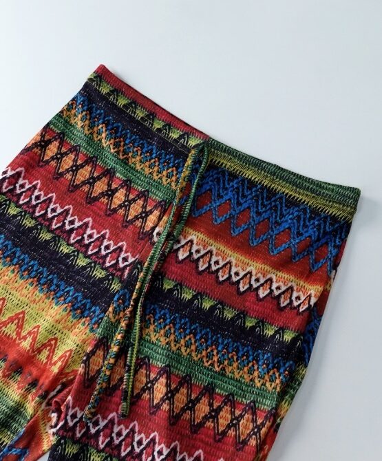 Women's Trendy Printed Warm Leggings – Stylish &Cozy - Image 3