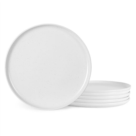 6-Piece Versatile Food Plate Set – Oven & Microwave Safe - Image 2