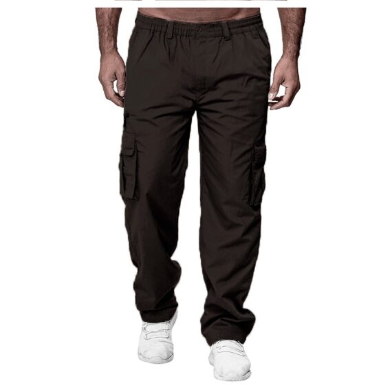 Men's Casual Loose Cargo Pants - Image 2