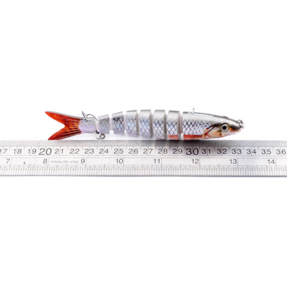 Pike Fishing Lures Artificial Multi Jointed Sections - Image 2