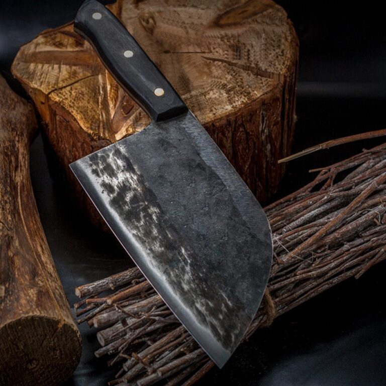 Stainless Steel Meat Cleaver Chef's Knife - Image 2