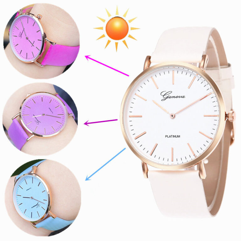 Simple Scale Temperature-sensitive Color-changing Watch - Image 5
