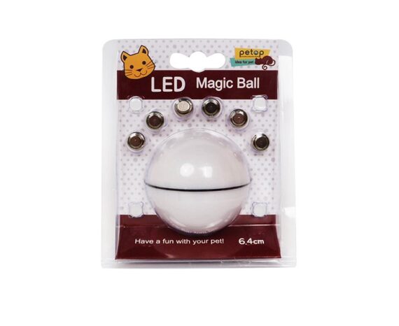 LED Laser Rolling Ball – Interactive Cat Toy - Image 9