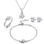 New Cat Bear Dog Paw Ring for Women Jewelry Sets - Image 5
