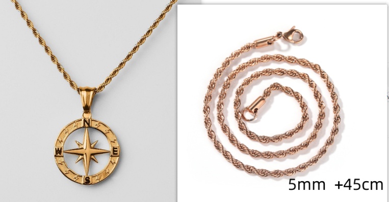 Gold hollow rose gold