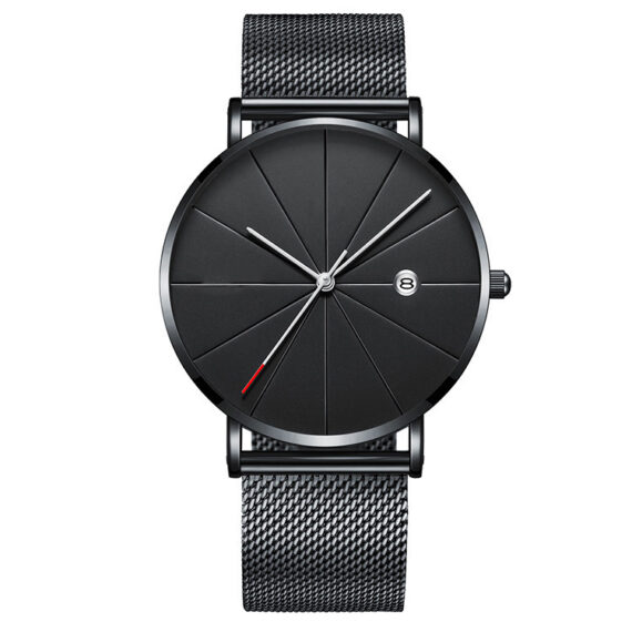 Men's Stylish Calendar Watch – Creative Waterproof Quartz Timepiece - Image 7