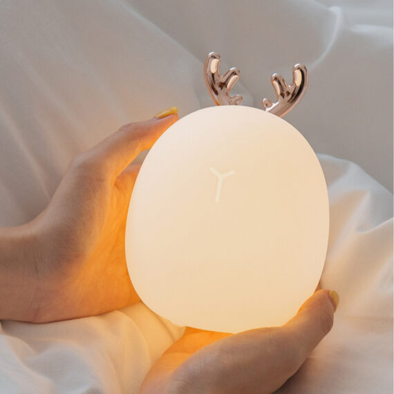 Cartoon Deer Night Light USB Charge Rabbit - Image 5