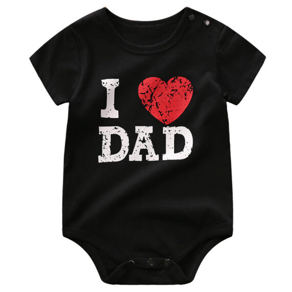 Babies -Short sleeve triangle romper - Image 2