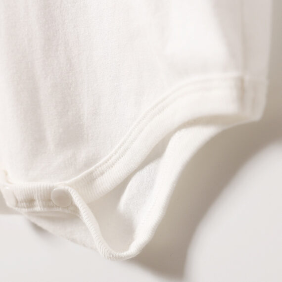 Babies -Short sleeve triangle romper - Image 3