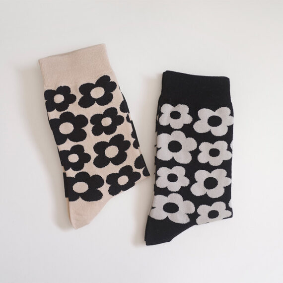 Cartoon flower cotton socks for girls - Image 7
