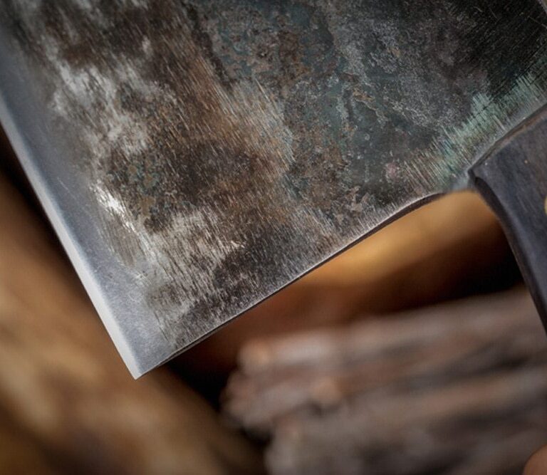 Stainless Steel Meat Cleaver Chef's Knife - Image 3