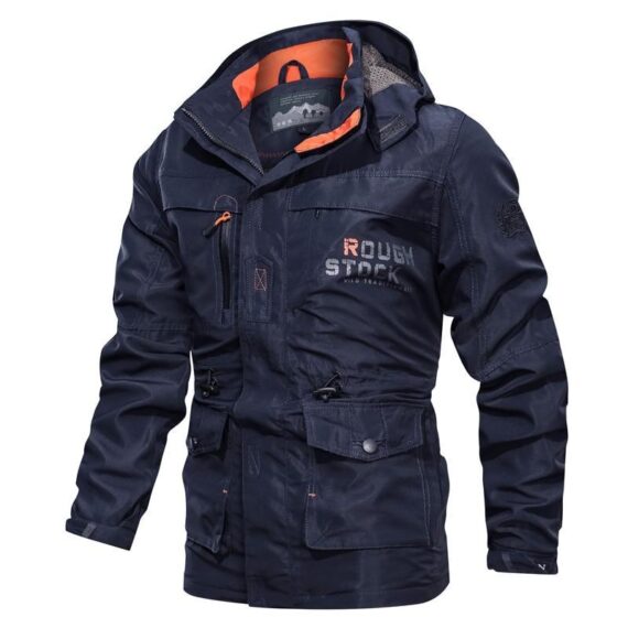 Men's Casual Outdoor Hooded Jacket - Image 7