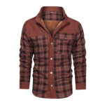 Stylish Men's Wool Thick Coat Jacket - Image 5