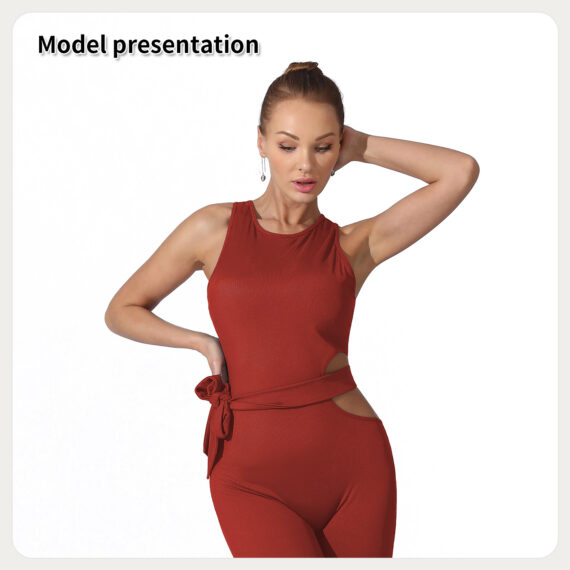 Women's Polyester Jumpsuit - Image 3