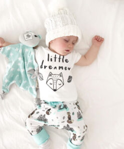 Newborn Baby Clothes- Set T-shirt Tops Pants