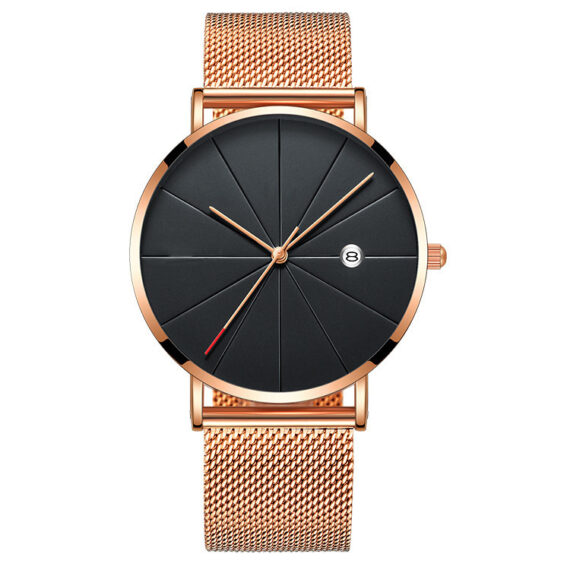 Men's Stylish Calendar Watch – Creative Waterproof Quartz Timepiece - Image 9