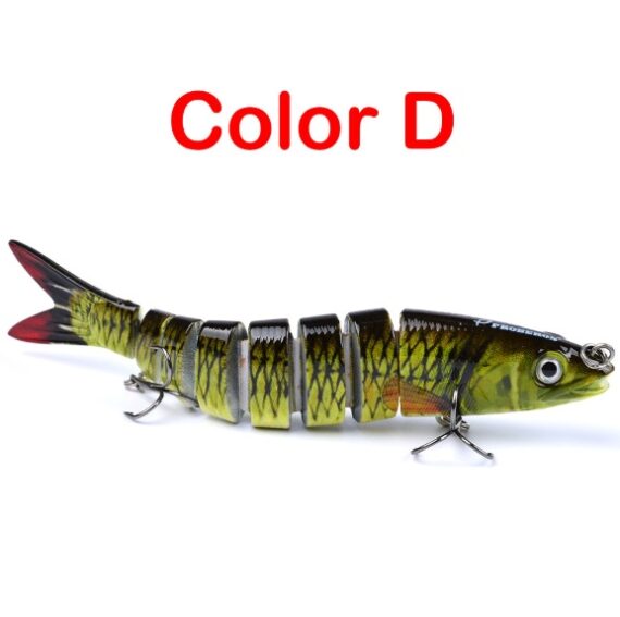 Pike Fishing Lures Artificial Multi Jointed Sections - Image 3