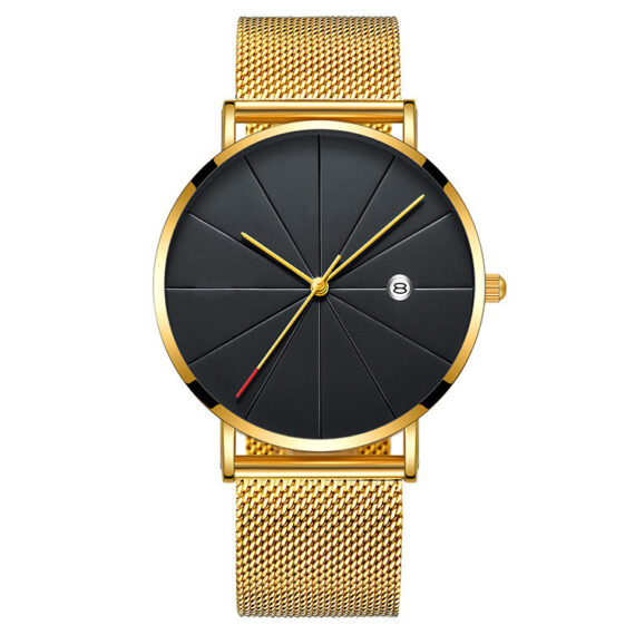 Men's Stylish Calendar Watch – Creative Waterproof Quartz Timepiece - Image 10