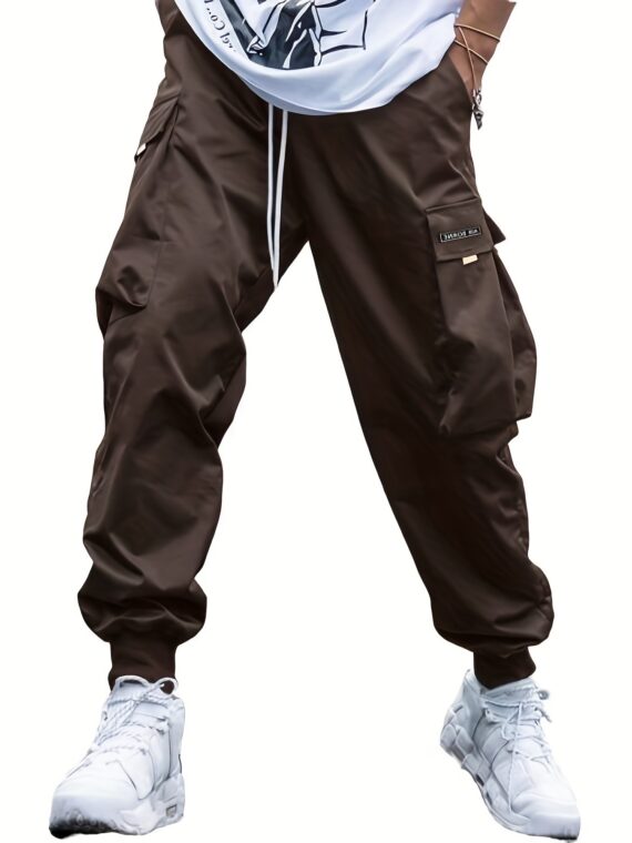 Oversized Cargo Multi-pocket Men's Casual Pants - Image 5