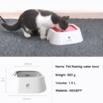 Non-Spill Floating Water Bowl for Dogs & Cats - Image 6