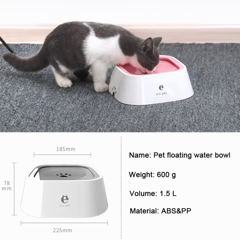 Non-Spill Floating Water Bowl for Dogs & Cats - Image 6