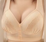 Thin Front Open Button Vest Style Bra - Image 6