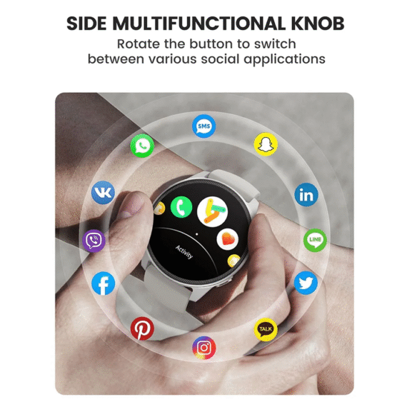 Smart Watch with Call Function for Men - Image 5