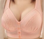 Thin Front Open Button Vest Style Bra - Image 3