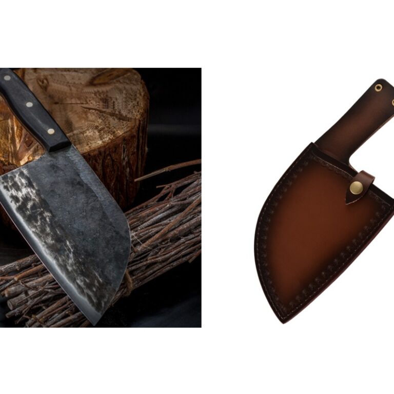 Stainless Steel Meat Cleaver Chef's Knife - Image 6