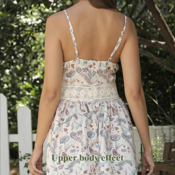 Women's Sleeveless Floral Dress - Image 2