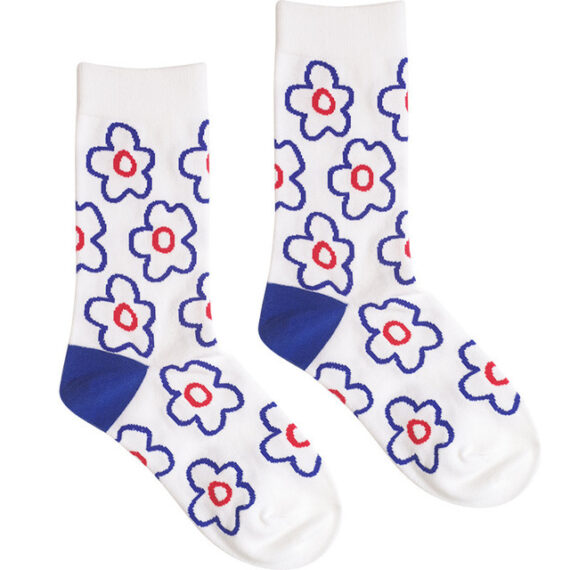 Cartoon flower cotton socks for girls - Image 5