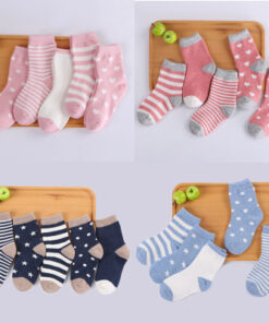 Cotton tube child socks