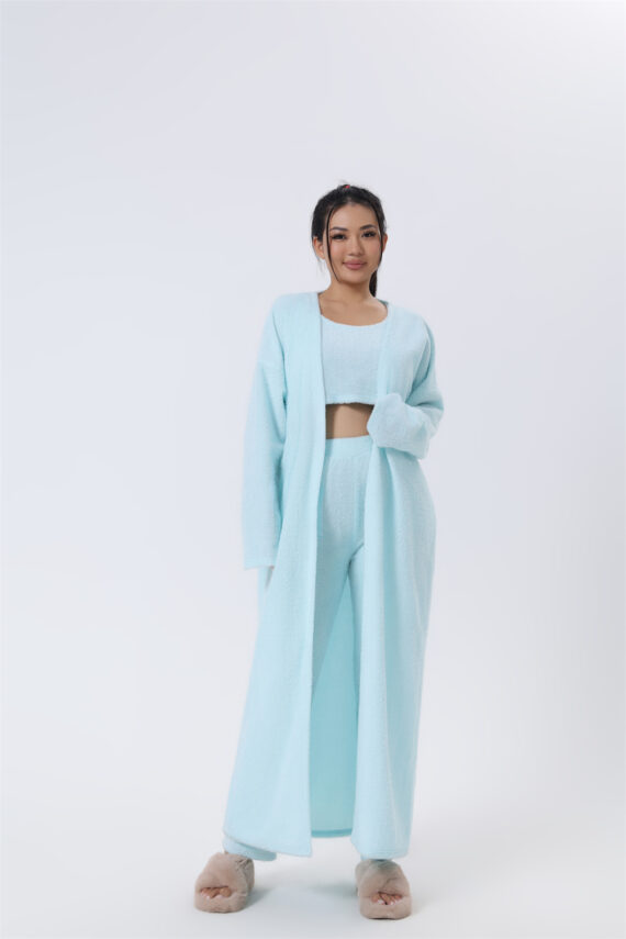 3 Piece Pajama Lounge Set Soft, Warm & Stylish Sleepwear - Image 6