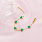 Lovely Flower Bracelet" - Image 4