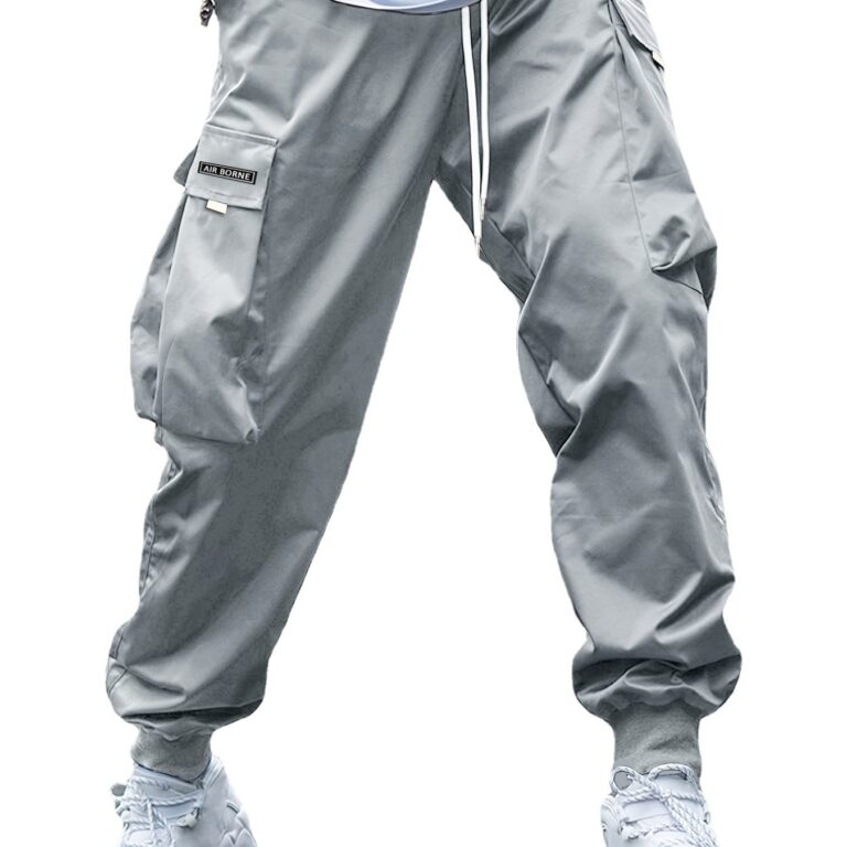 Oversized Cargo Multi-pocket Men's Casual Pants - Image 2