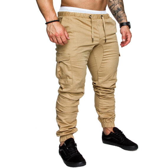 Men's Woven Fabric  Corset Pants - Image 4