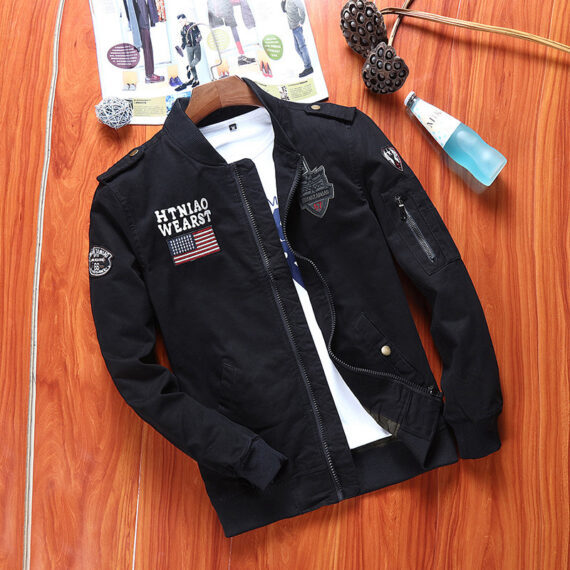 Men's flight jacket baseball uniform - Image 3