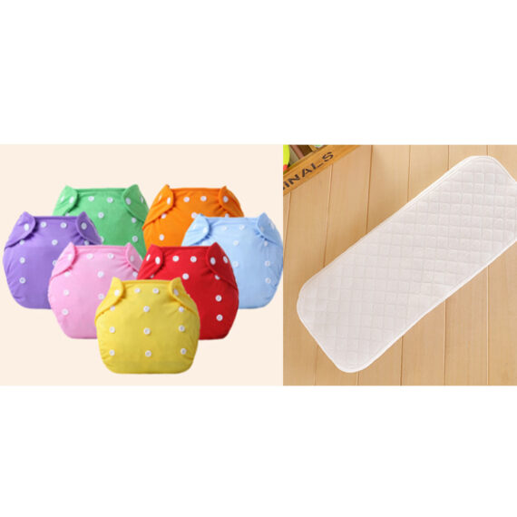 Adjustable Washable Baby Diaper Pants - Image 9