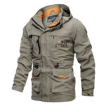 Men's Casual Outdoor Hooded Jacket - Image 3