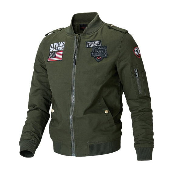 Men's flight jacket baseball uniform - Image 4