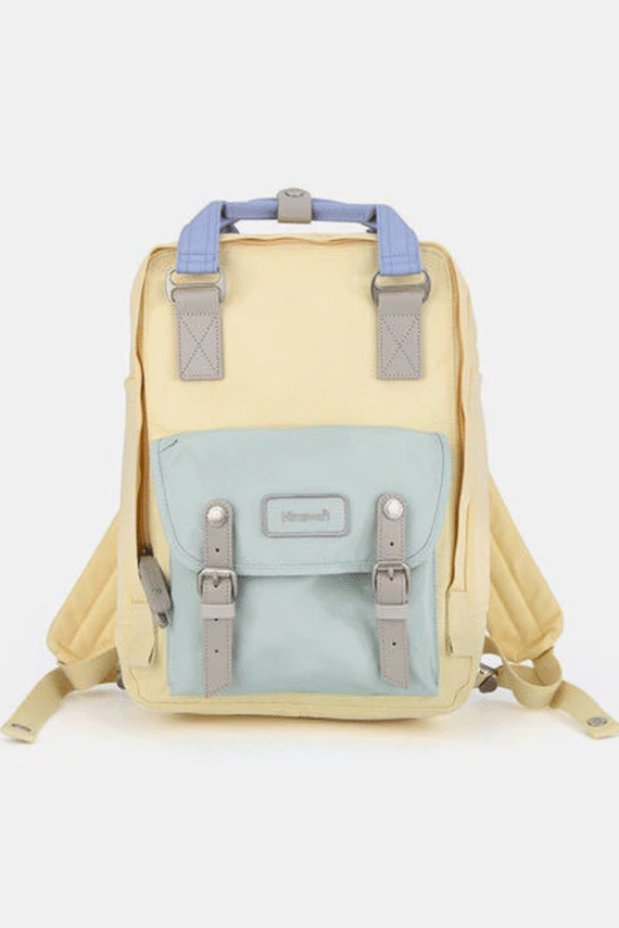 Himawari Water & Scratch-Resistant Nylon Backpack