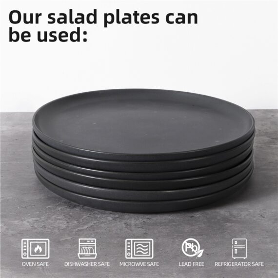 6-Piece Versatile Food Plate Set – Oven & Microwave Safe - Image 7