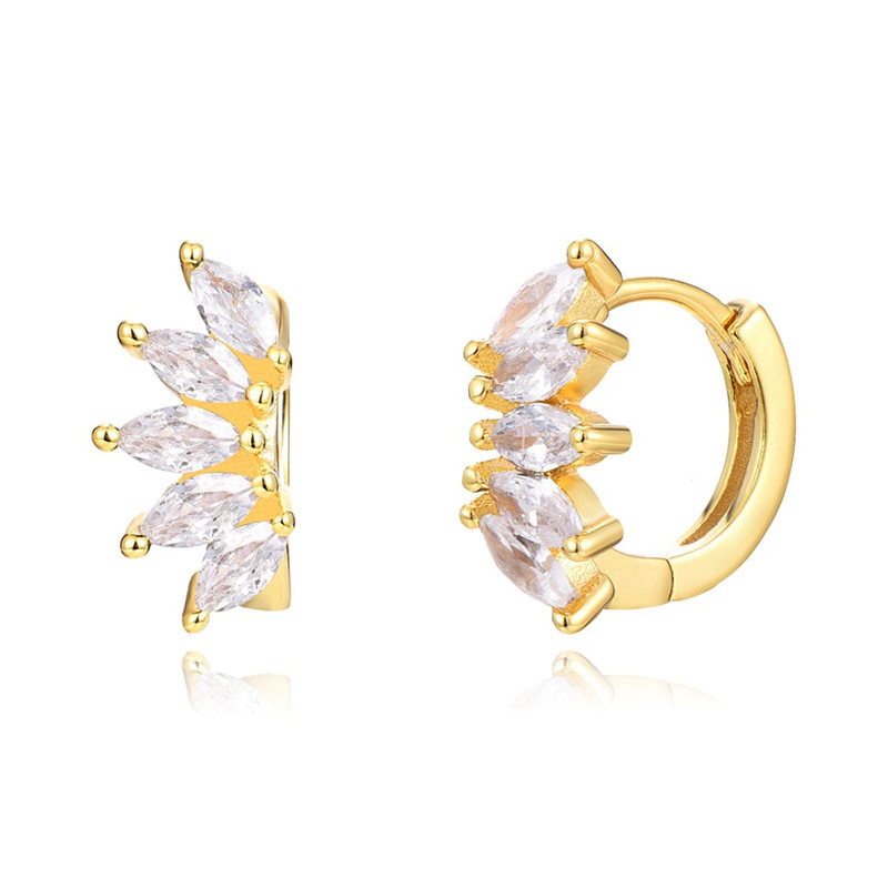 Gold Plated White Diamond