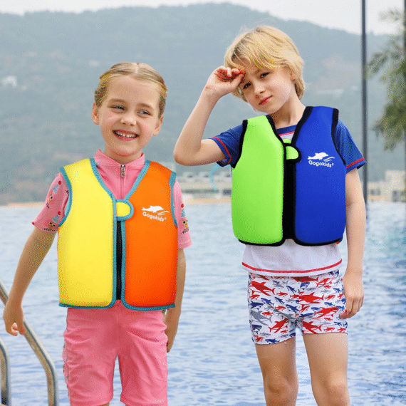 Kids' Swim Float Vest – Safe & Fun Swim Training & Pool Safety Aid! - Image 6