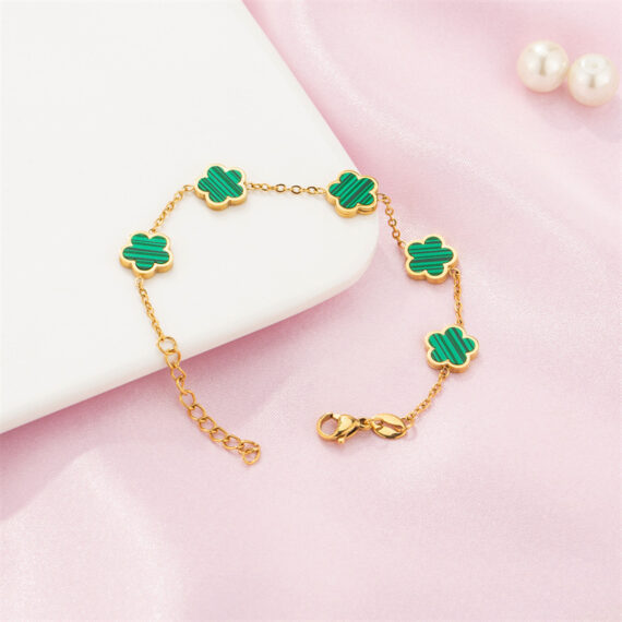 Lovely Flower Bracelet" - Image 2
