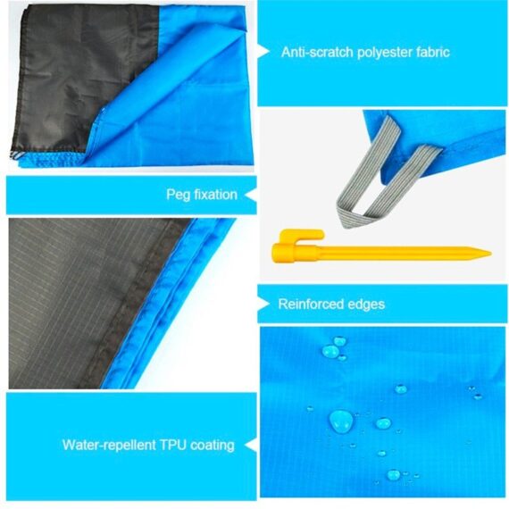 Ultra-Portable Waterproof Picnic & Beach Mat - Image 3
