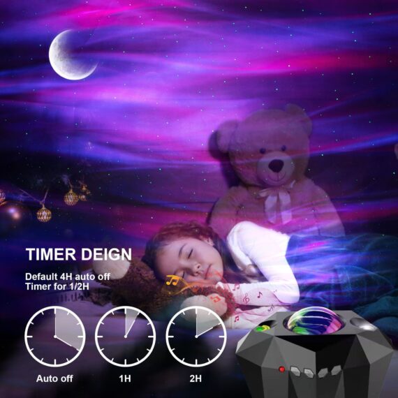 USB Bluetooth Ocean Star Projector – Music lamp - Image 3