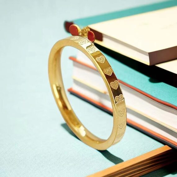 Women's Fashion Titanium Steel No Fading Ring