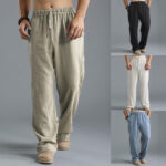 Men's Breathable Linen Casual Sports Pants - Image 4