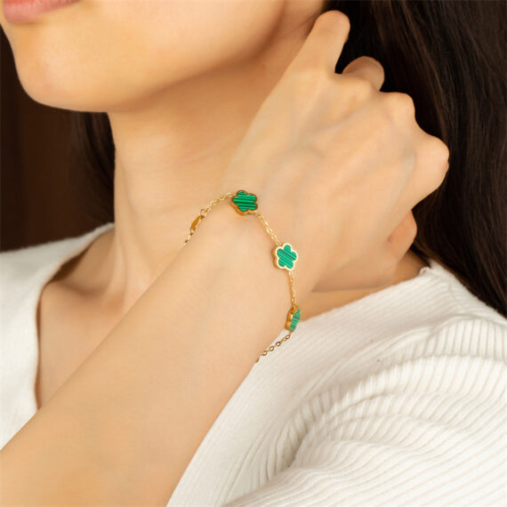 Lovely Flower Bracelet" - Image 5